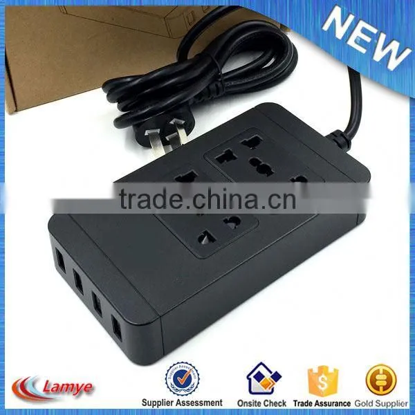 Usb Charger Wall, Multiple Wall Mounted Power Universal Socket Outlet photo-3