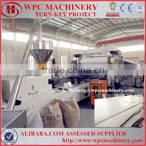 WPC PVC Free Foam Board Extrusion Machine Production Line photo-2