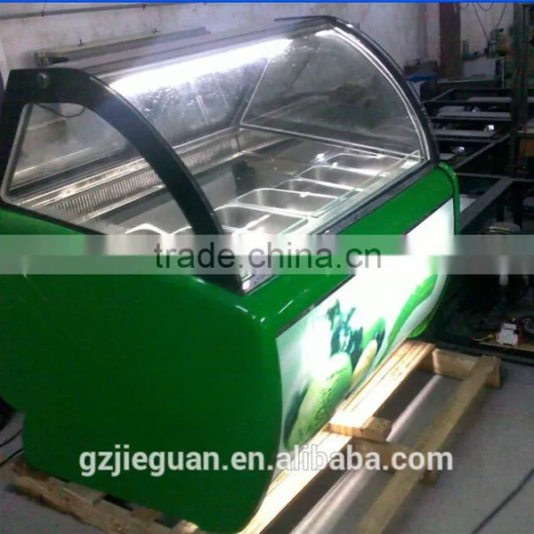 Jieguan Hot Sale1.5m Commercial Hard Ice Cream Display Freezer(CB-1500) photo-6