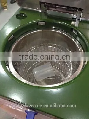 Double Stainless Steel Baskets Fully Automatic Pulse Vacuum Vertical Autoclave Digital Display And Printer - Bluestone Autoclave photo-2