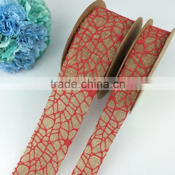 High Quality Customized Jute Ribbon photo-2