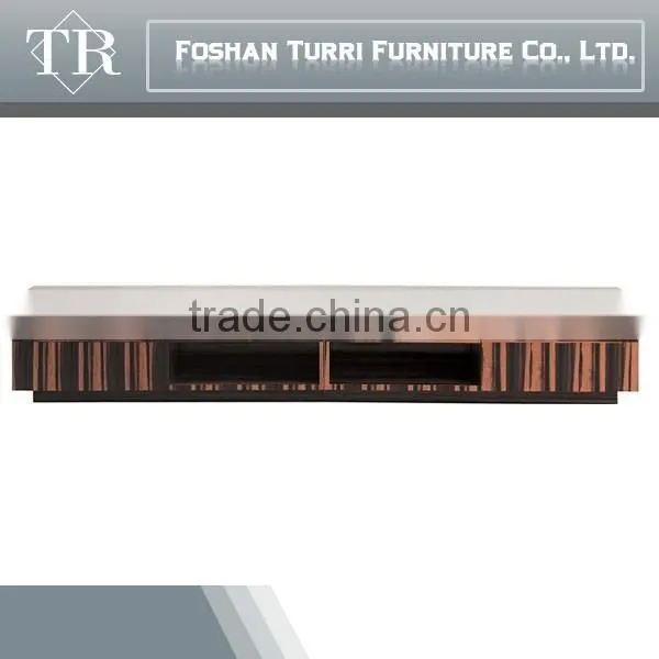Green MDF Coffee Table With Natural Stone Travertine photo-3