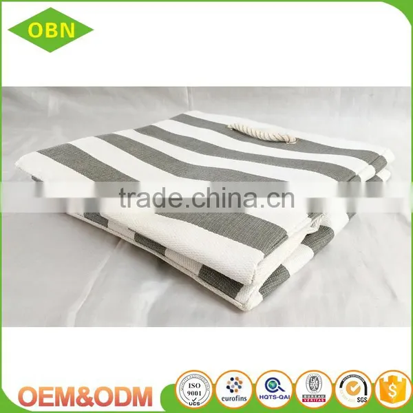 Decorative Foldable Paper Straw Basket for Toy Storage photo-4