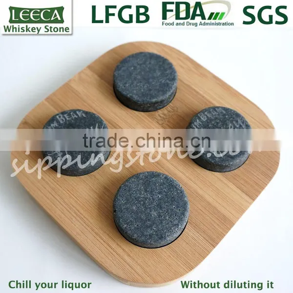 Whisky Promotional Gifts Triangle Whisky Stones Custom Engraved Ice Cube photo-3