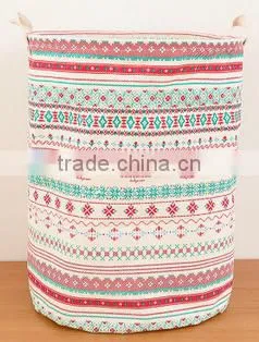Big Waterproof Fabric Drawstring Cotton Laundry Bag photo-5