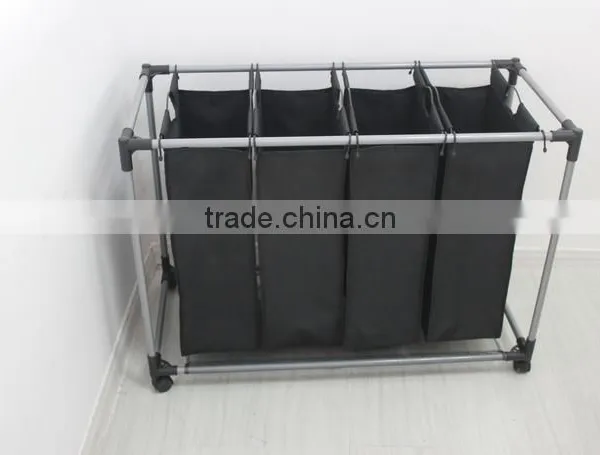 FACTORY SALE!!! Hotel and Home Usage Triple Laundry Sorter Without Ironing Board/4lift-off Fableable Landry Sorter Good Quality photo-3