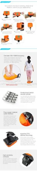 Inflatable Lifesaving Wristband