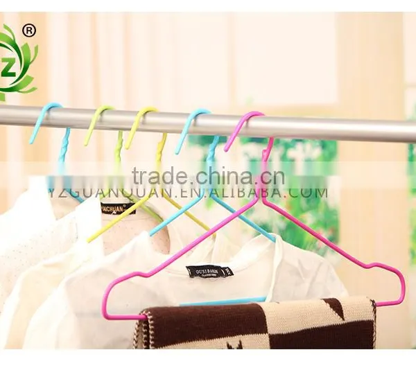 A362 High Quality Clothes Hanger /metal Pvc Coated Laundry Hanger