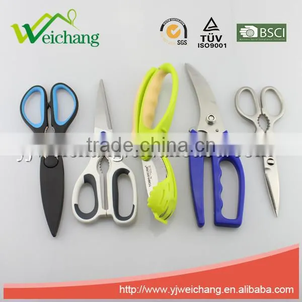 WCJ653 Premium Stainless Steel Chicken Bone Scissors Kitchen Scissors Professional Poultry Shears for Chef photo-6