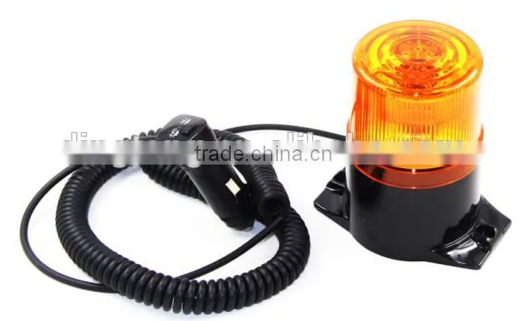 12v 24v LED Beacon Light Rotating Beacon Light Magnetic 2400MA Rechargeable Battery Light photo-2