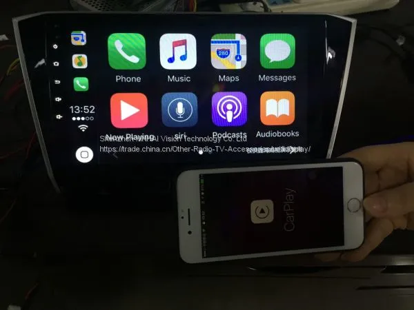 Carplay USB Dongle With Android Navigation Touch Screen DVD System Car Support Ios Phone photo-2