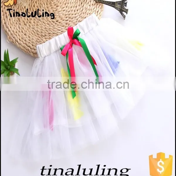 Girls Turquoise Tutu Skirts With Ostrich Feather Children Professional Ballet Tutus Pettiskirt photo-3
