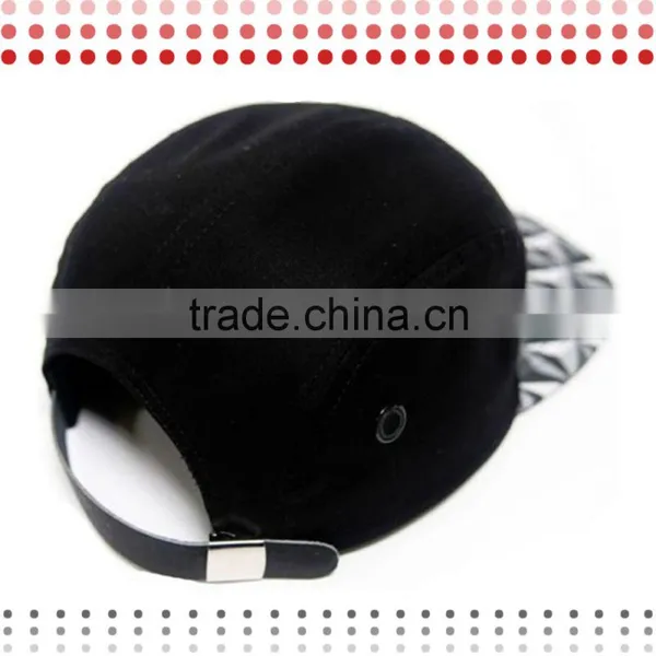 Wide Brim Hat Men 5 Panel Hat Custom photo-2