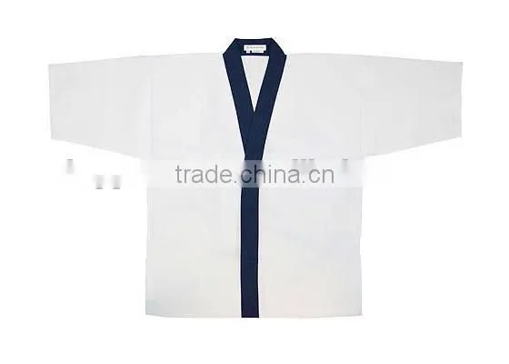 Japanese Style Striped Chef Shirt/chef Uniform photo-6