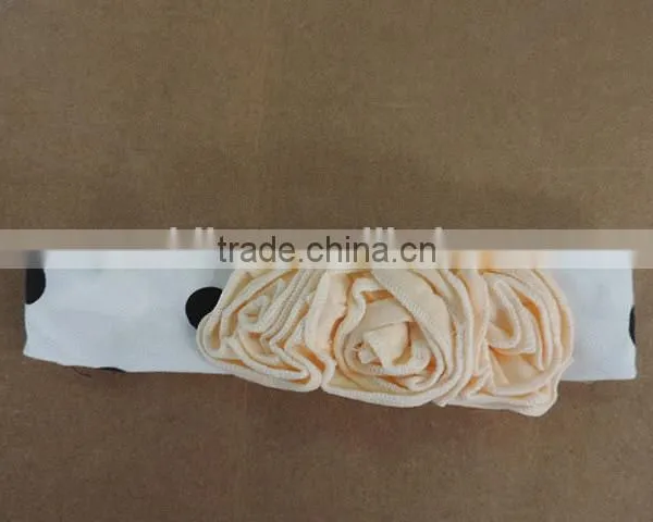 Wholesale Baby Hair Bands Cotton Knitted Custom Cheap Baby Accessories Boutique Girls Hair Accessories Flower Girls Hairbands photo-4