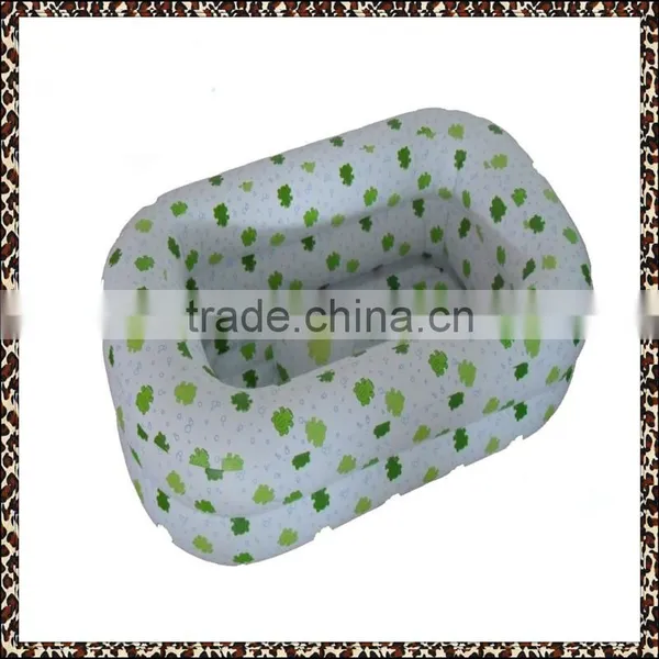Safty Inflatable Dog Pool Plastic Pet Bathtub Tube Doggy Bath Tub photo-3