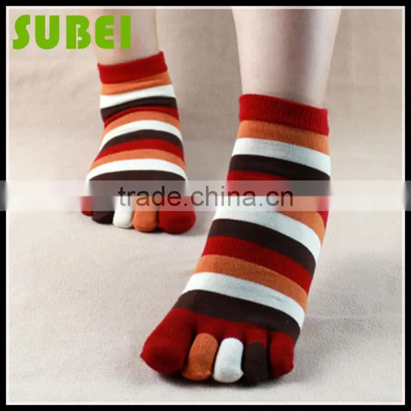 2015 High Quality Thin Summer Fashion Female Five Fingers Socks,Pure Cotton Breathable and Anti-Bacterial Toe Scoks photo-2