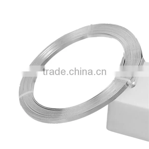 String Materials Silver Plated Aluminum Beading Wire Thread Cord photo-3