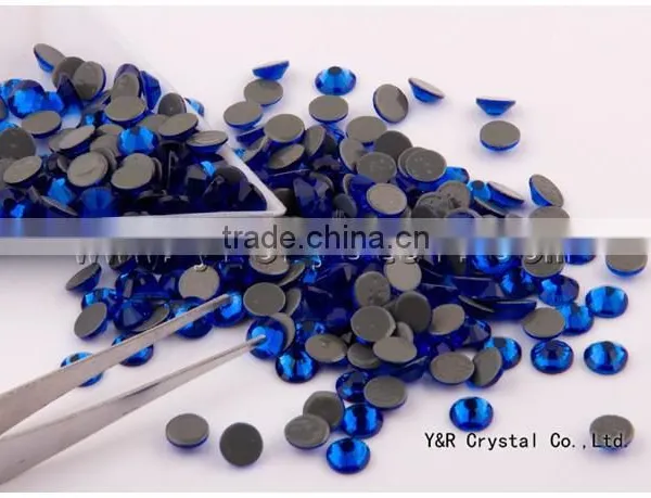 A Grade Quality Sapphire Color Hotfix Rhinestone photo-2