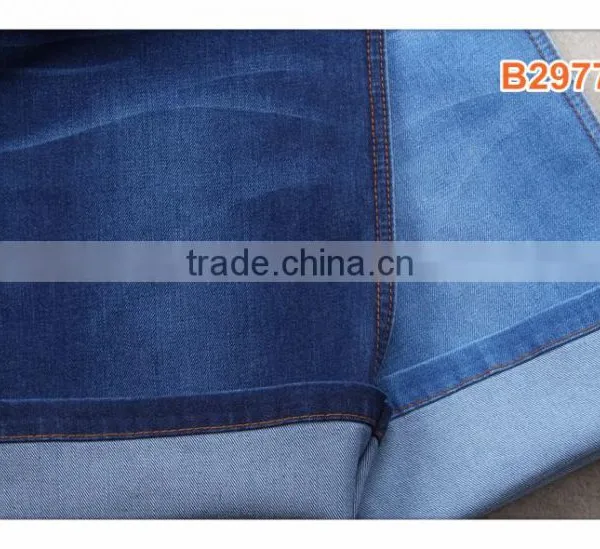 Cotton Polyster Spandex Denim Fabric Made in China photo-3
