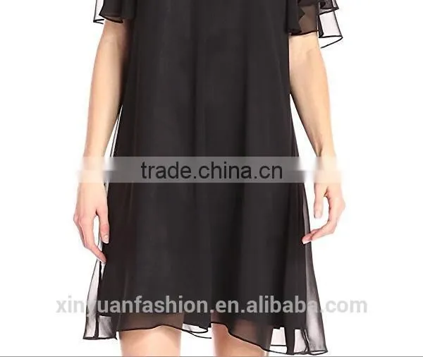 Top Quality Fashionable Beaded Cold Shoulder Dress for Bridesmaid Dress photo-3