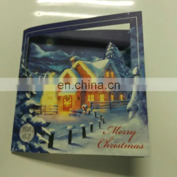 Custom Merry Printing Musical Christmas Greeting Card for Kid photo-4