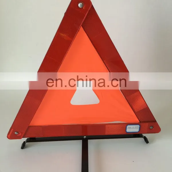 Car Emergency Kits Warning Sign Red Safety Reflective Flashing Light Warning Triangle photo-3