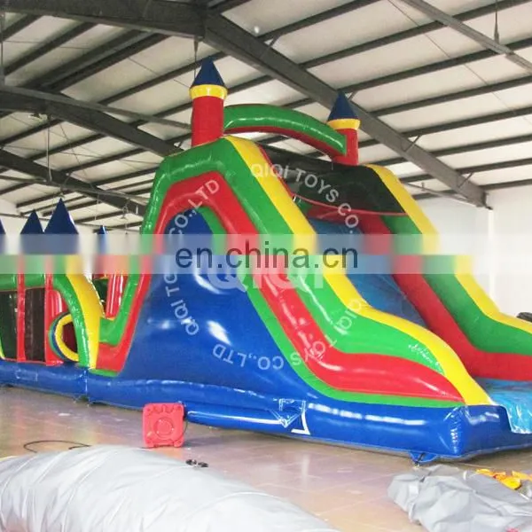 Inflatable Bouncy Castle Funny Inflatable Fun City Air Jumping Obstacle photo-3