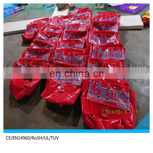 Durable 0.6mm Pvc Tarpaulin Sand Bag for Inflatable Tent