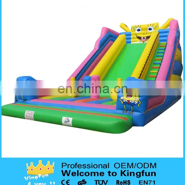 Popular Inflatable Sponge Carton Slide for Kids photo-6