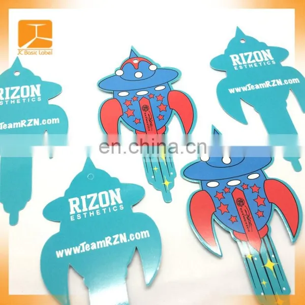 Hot Sale Custom Different Shape Paper Cardboard Hang Tag Die Cut Swing Tag photo-4