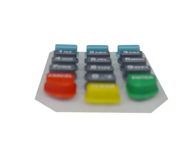 Rubber Push Button Rubber Keyboard photo-4