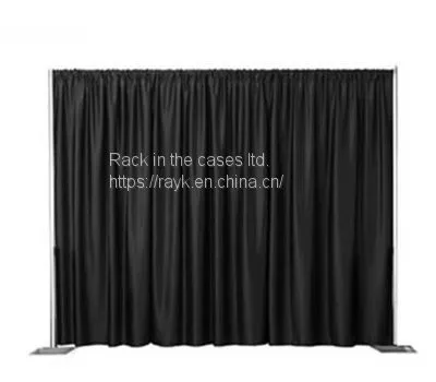 2019 Black Backdrop Pipe and Drape for Exhibition photo-2