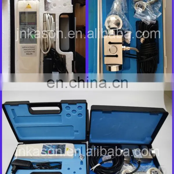 HF-100K Digital Push Pull Dynamometer Push Pull Force Gauge With S Type High Precision Sensor photo-3