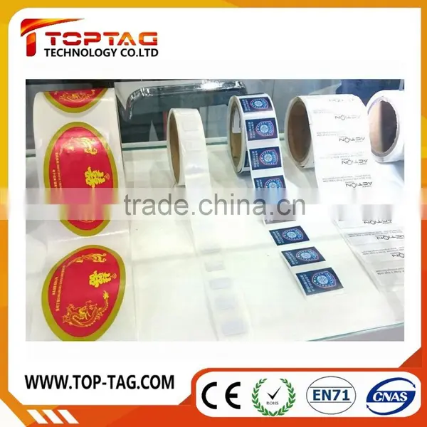 Washable RFID HF NFC Paper Sticker Label Tag / Smart Tag Paper Rolls photo-5