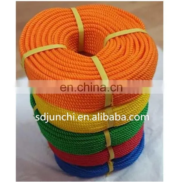 Good Quality High Tensile Twisted 3-Strand PE Rope photo-3