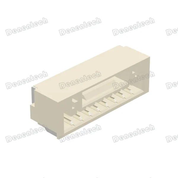 Denentech 1.25mm Pitch Wafer GH Type Single Row Right Angle SMT Connector photo-3