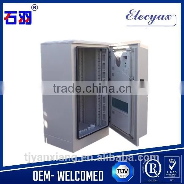 Battery/Solar Power Outdoor Cabinet Service/SK-65125 Outdoor Telecom Cabinet With Heat Exchanger