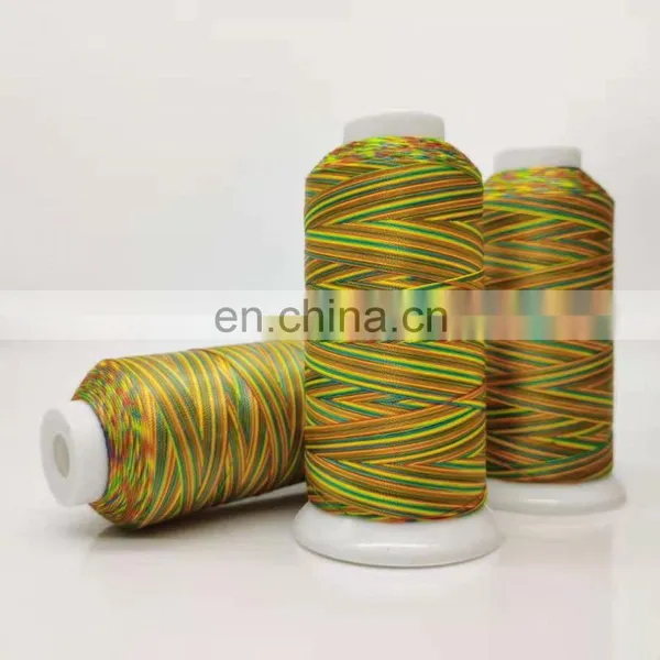 Wholesale Camouflage Color High Tenacity Polyester Thread Filament Sewing Thread for Leather Goods photo-3