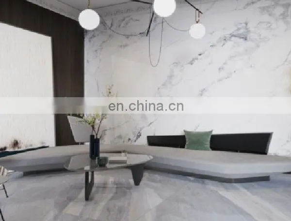 1200x2400mm Large Format Wholesale Marble Slab White Ceramic Para Pisos Porcelain Tiles Price photo-3
