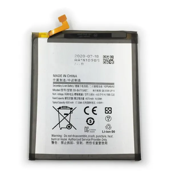 For Samsung Galaxy A71 SM-A7160 A7160 EB-BA715ABY Long Standby Time Lithium Polymer Battery photo-3