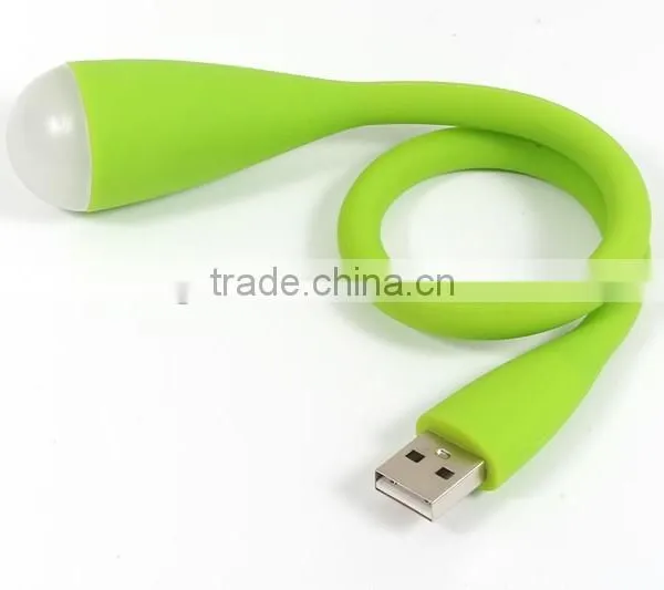 White Color pc USB Connect Light LED USB Light Muti-color 0.5w DC 3V Black Bendable Easy Carrying photo-2