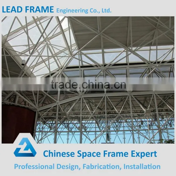 Space Large and Bright Stainless Steel Frame Atrium Roof photo-3