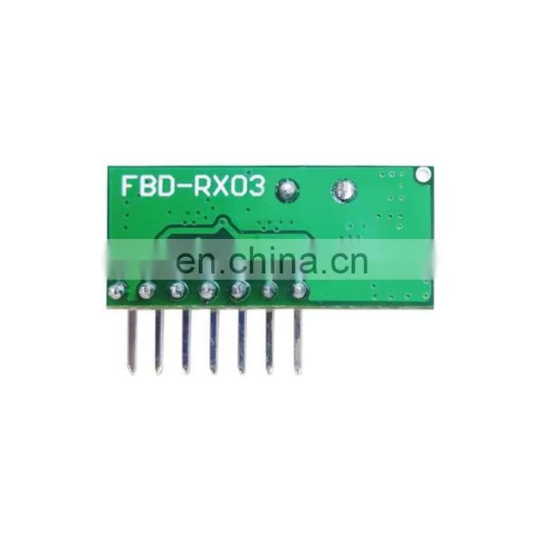 Wireless 433Mhz RF Module Receiver and Transmitter Remote Control Built-in Learning Code 1527 Decoding 4 Channel Output photo-2