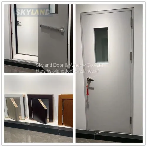 Fire-Rated Perlite Core Wood Doors photo-2