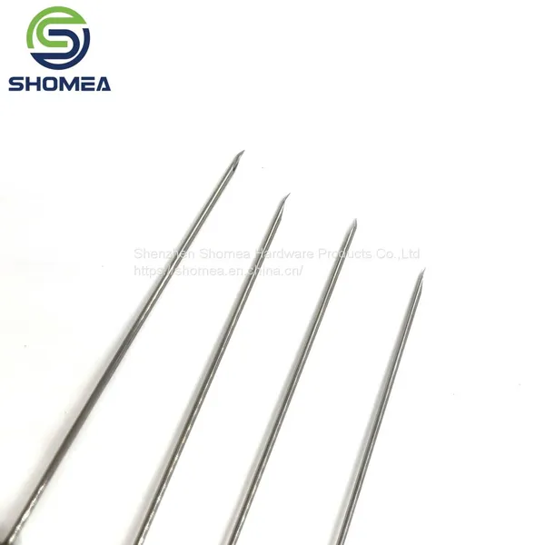 Shomea Customized Small Diameter 304/316 Small Stainless Steel Curling Needle With Huber photo-4