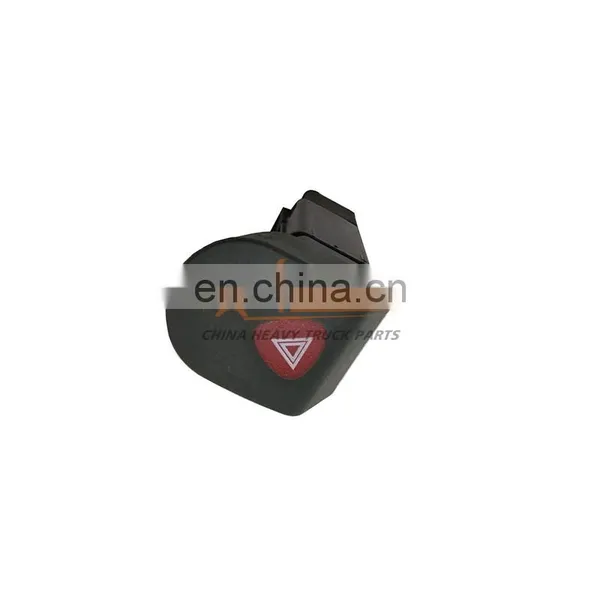 China Heavy Truck C7h/T7h/T5g Sinotruk Sitrak Electric System Truck Spare Parts 812W25503-6047 Warning Light Switch photo-2