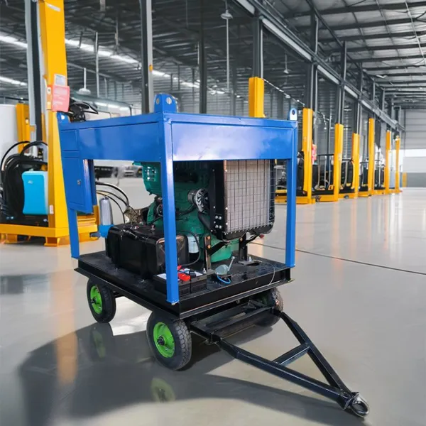 New Diesel 500bar High Pressure Water Jet Cleaner Marine Rust Paint Removal Machine Cold Water Cleaning Process photo-2