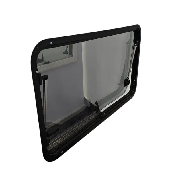MAYGOOD Factory Supply MG20RW ECE Certificated Flat Radius Corner RV Caravan Trailer Acrylic Glass Window photo-4