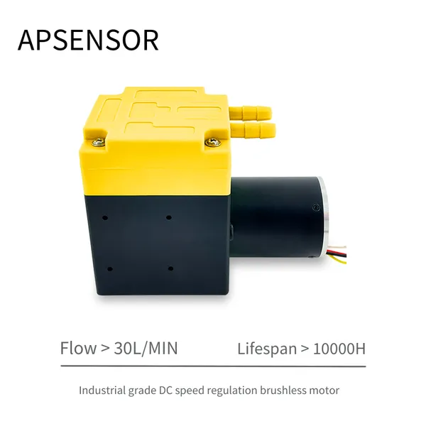 Industrial Miniature Air Pump Ap2430t High-flow Brushless Diaphragm Air Pump Tga-3osn24bl photo-2